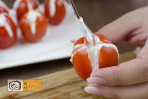 Tomaten-Tulpen mit Fetafüllung Rezept - Zubereitung Schritt 3