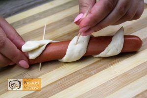 Hotdog-Schlangen Rezept - Zubereitung Schritt 8