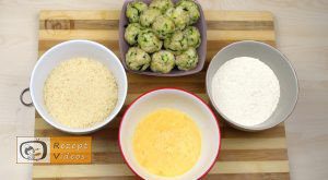 Zucchini-Käse-Bällchen Rezept - Zubereitung Schritt 5
