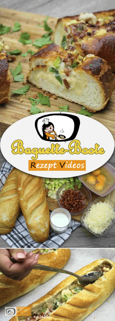 Baguette-Boote, Rezept Videos, leckere Rezepte, einfache Rezepte, Frühstück Rezepte, Frühstücksrezepte, schnelle Rezepte