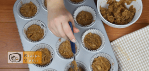 Zimt-Apfelkuchen-Muffins Rezept - Zubereitung Schritt 12
