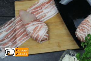 Bacon gefüllte Hähnchenbrust mit Barbecuesauce Rezept - Zubereitung Schritt 6