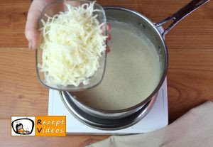 Knoblauch-Gnocchi mit Käsesoße Rezept - Zubereitung Schritt 10