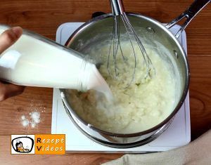 Knoblauch-Gnocchi mit Käsesoße Rezept - Zubereitung Schritt 6