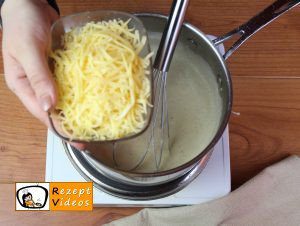 Knoblauch-Gnocchi mit Käsesoße Rezept - Zubereitung Schritt 9
