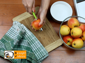 Apfelrosen-Kuchen Rezept Zubereitung Schritt 1