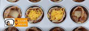 Eiermuffins mit Käse und Bacon Rezept - Zubereitung Schritt 4