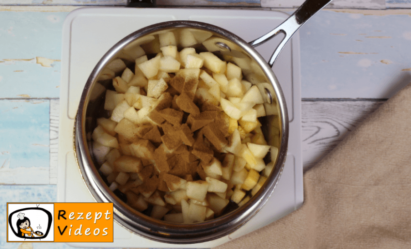Apfel-Birnen-Tiramisu Rezept - Zubereitung Schritt 1