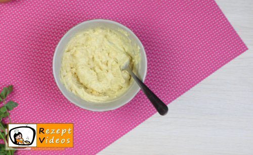Käseröllchen mit Ei und Schinken Rezept Zubereitung Schritt 6