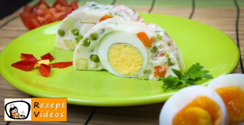 Mayonnaise-Salat - Rezept Videos 