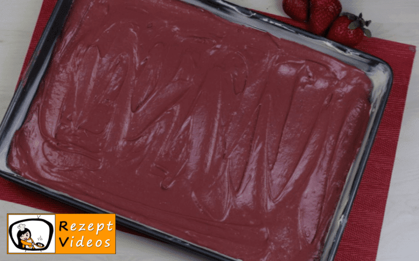  Valentinstag Mini Früchte Red Velvet Cake Rezept Zubereitung Schritt 9