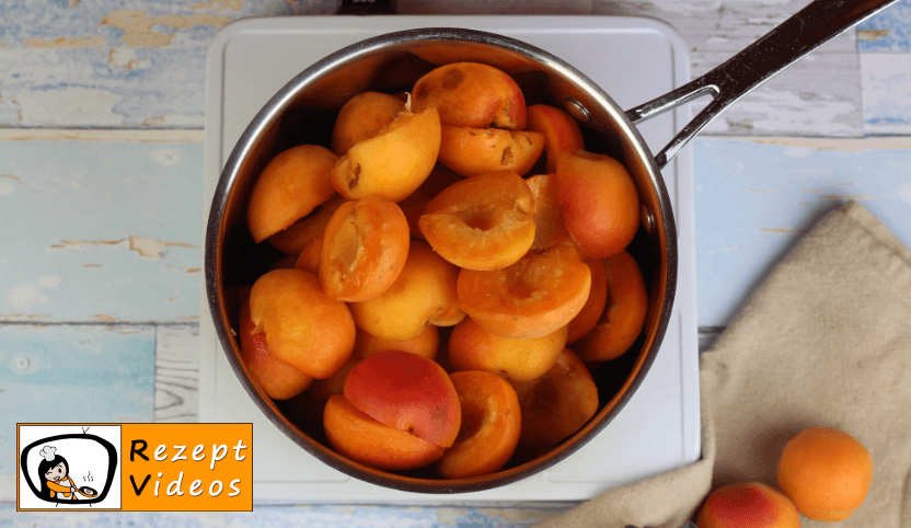 Aprikosenmarmelade Rezept - Zubereitung Schritt 1