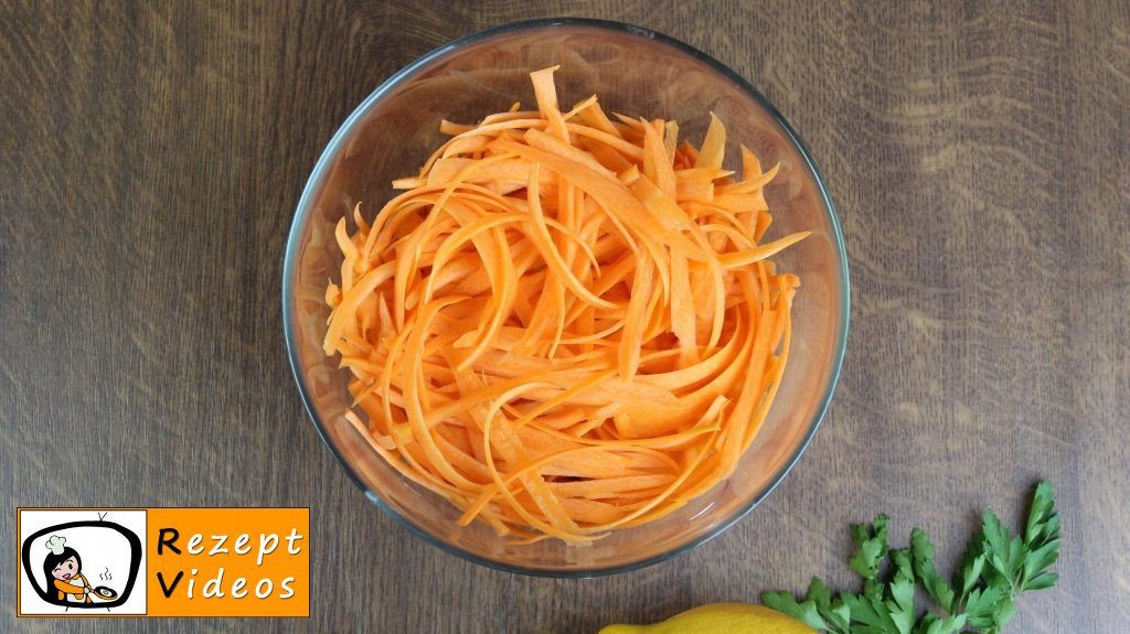 Karottensalat Rezept - Zubereitung Schritt 1