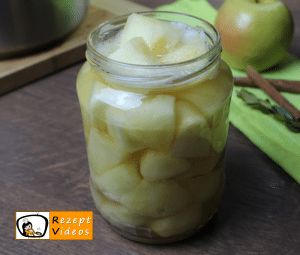 Eingemachte Äpfel Rezept - Zubereitung Schritt 4