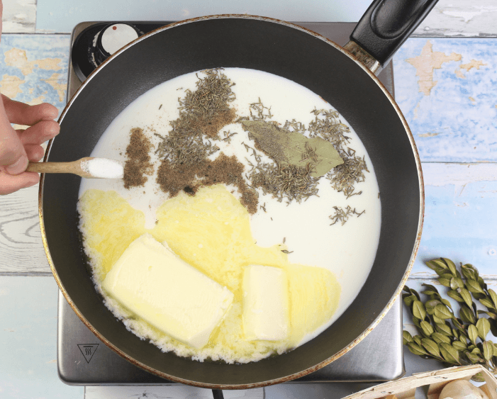 Butter-Kartoffelbrei Rezept - Zubereitung Schritt 1