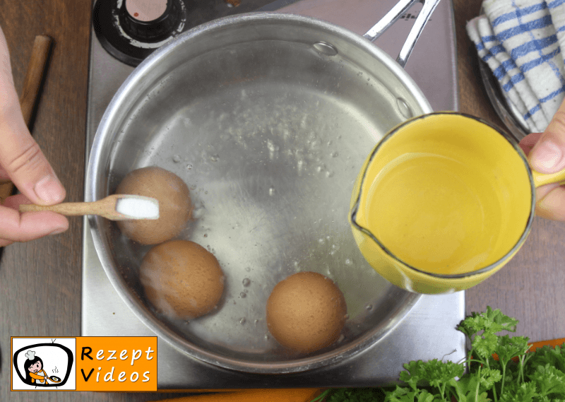 Hartgekochte Eier Rezept - Zubereitung Schritt 3