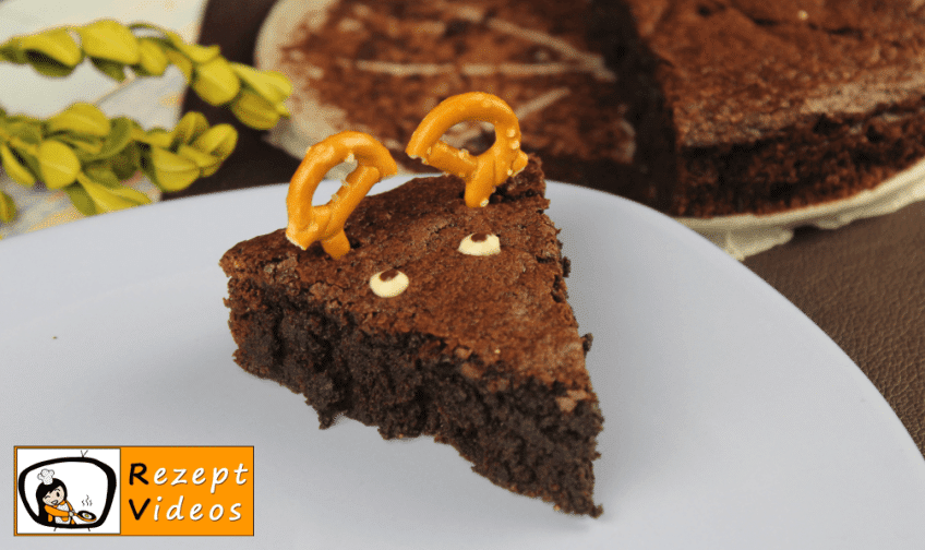Rentier-Brownies Rezept - Zubereitung Schritt 7