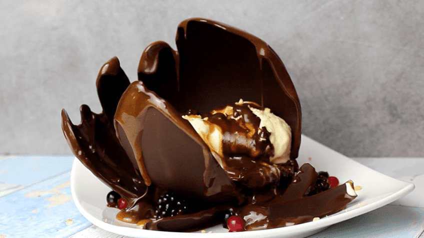 Geschmolzene Schokoladenkugel Rezept Mit Video Dessert Rezepte